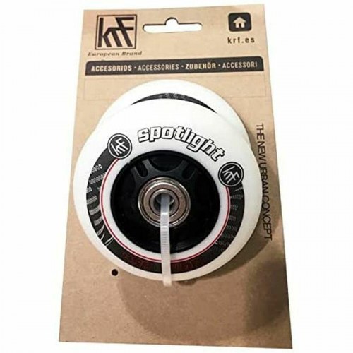 KRF Spotlight LED hjul 72 mm - Hvid