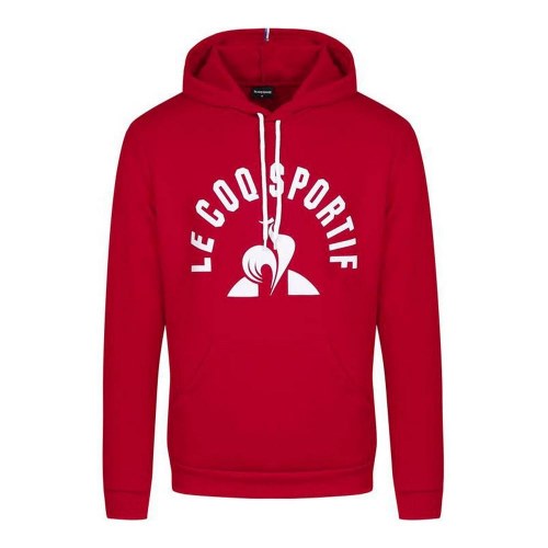 Le coq sportif hættetrøje til mænd Saison 2 - Rød (S)