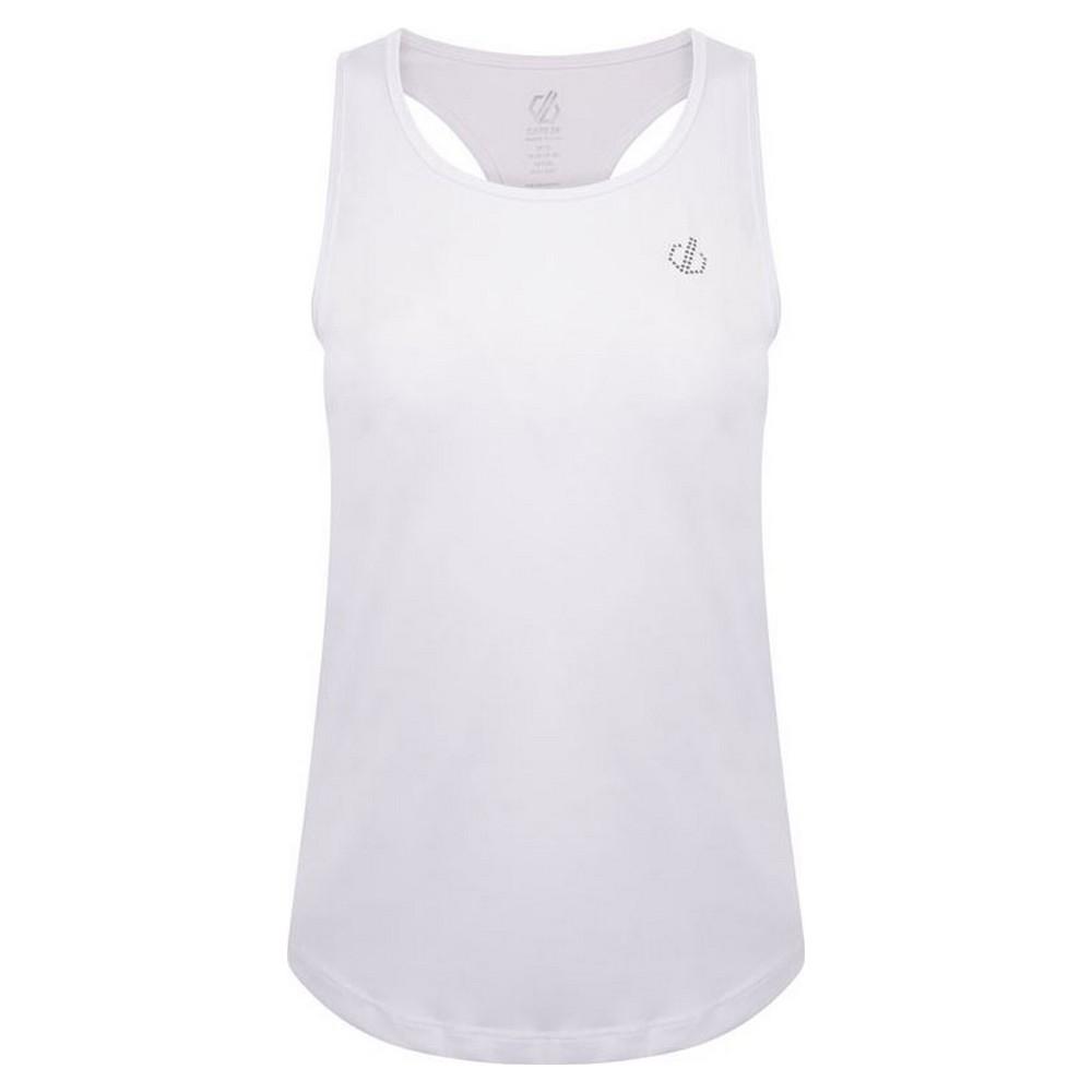 Tank Top Kvinder Dare 2b Agleam Hvid Xs