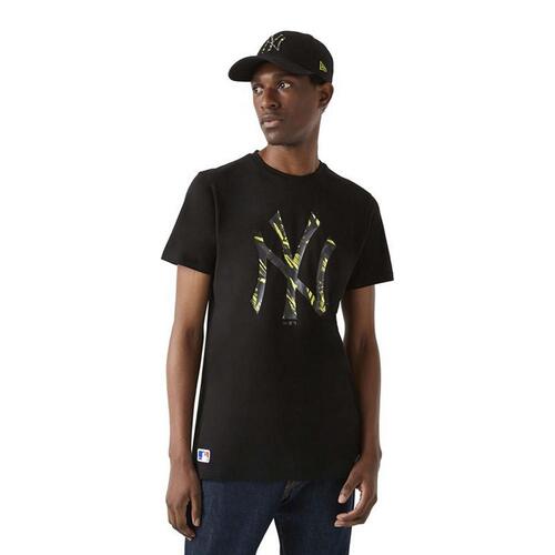 New Era NY Yankees T-shirt til mænd, sort, XL