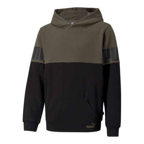 Puma Colorblock sweatshirt til mænd - grøn (7-8 år)