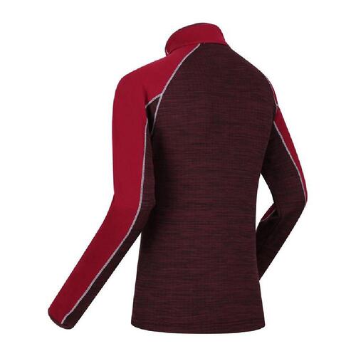 Fleecefor Regatta Hepley Lightweight Half-Zip Mørkerød 14