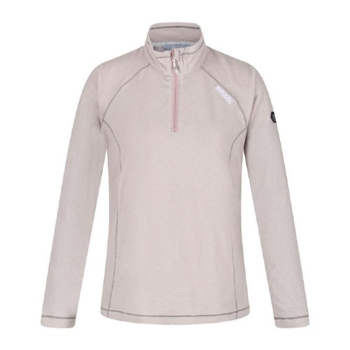 Regatta Montes Lightweight Half-Zip fleecetrøje dame - lyserød (str. 8)