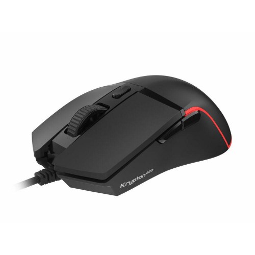 Gaming mus Genesis Krypton 220 - sort, kablet, 6 knapper
