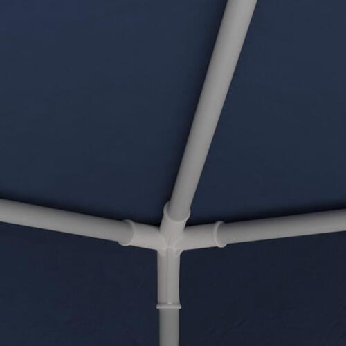 Festtelt med sidevægge 4x9 m 90 g/m² blå