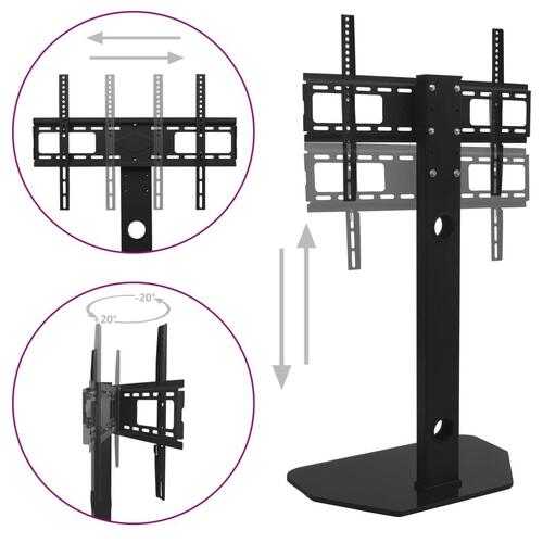 Drejeligt tv-gulvstativ VESA 400x400 mm