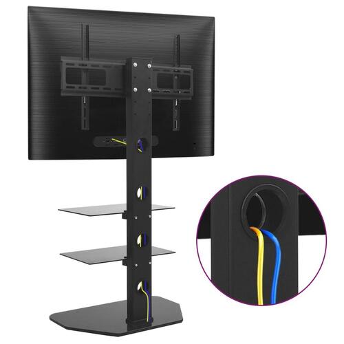 Drejeligt tv-gulvstativ VESA 600x400 mm