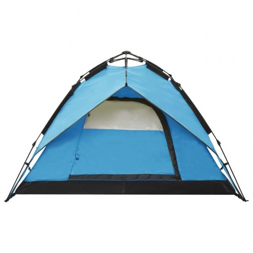Pop-up campingtelt 2-3 personer 240x210x140 cm blå
