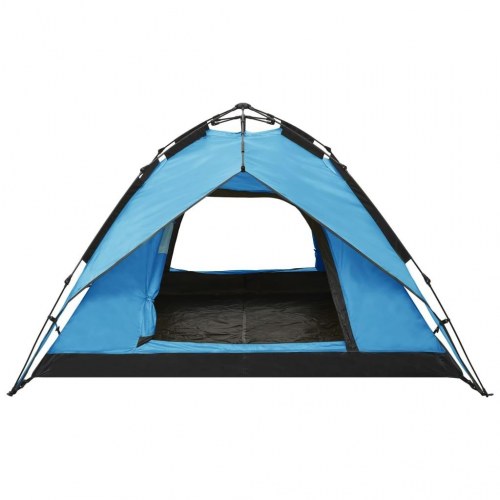Pop-up campingtelt 2-3 personer 240x210x140 cm blå