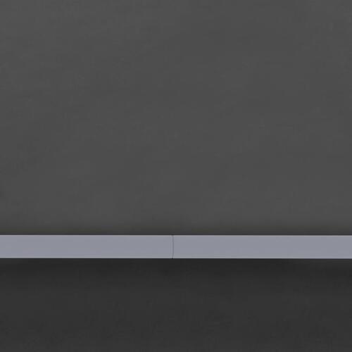 Festtelt med sidevægge 4x6 m 90 g/m² antracitgrå