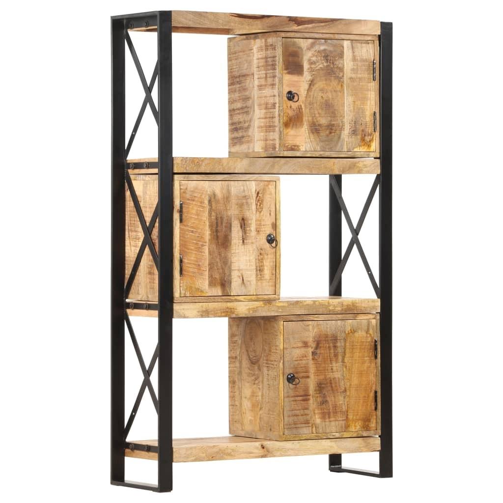 Bogreol 90x30x150 Massivt Akacietræ