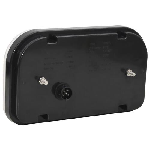 Trailerlygter 2 stk. 24x5x14,5 cm 12 V LED-pære rød