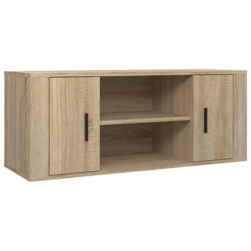TV-bord 100 x 35 x 40 cm - sonoma-eg