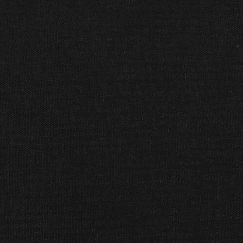 Kontinentalseng med madras 160x200 cm stof sort