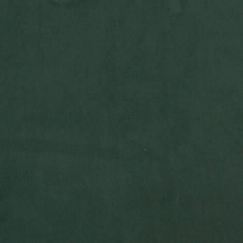 Kontinentalseng med madras 100x200 cm fløjl mørkegrøn
