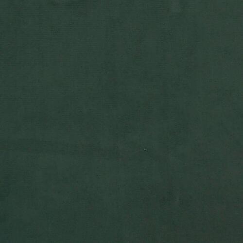 Kontinentalseng med madras 140x200 cm fløjl mørkegrøn