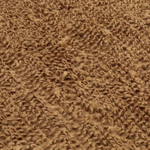 Håndlavet gulvtæppe 160x230 cm løkkeluv jute og bomuld