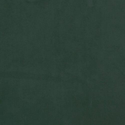 Springmadras med pocketfjedre 120x200x20 cm fløjl mørkegrøn