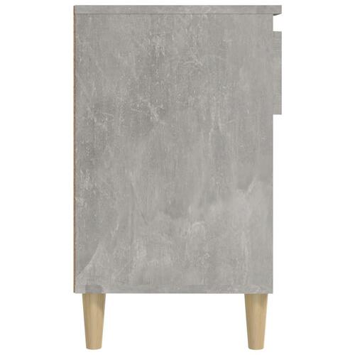 Skoreol 102x36x60 cm konstrueret træ betongrå