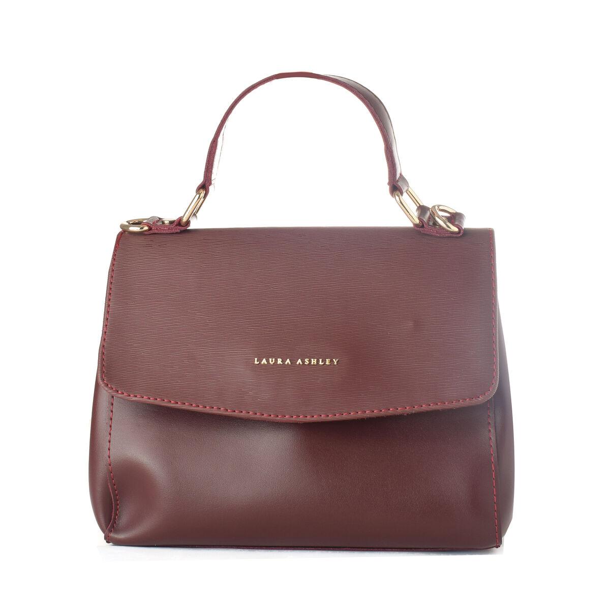 Laura Ashley skuldertaske til damer - rød, 23 × 20 × 8 cm