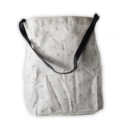 Camaieu skuldertaske til damer - hvid, 40 × 30 × 20 cm