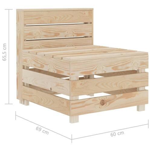 Pallesofa træ