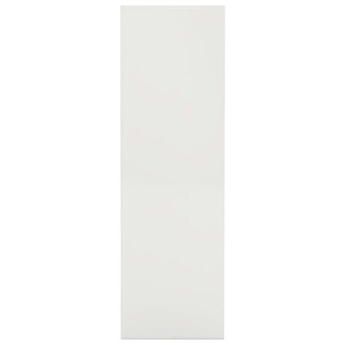 Bogreol 98x30x98 cm spånplade hvid