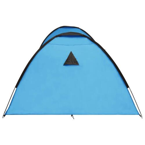 Campingtelt 4-personers 450x240x190 cm iglofacon blå