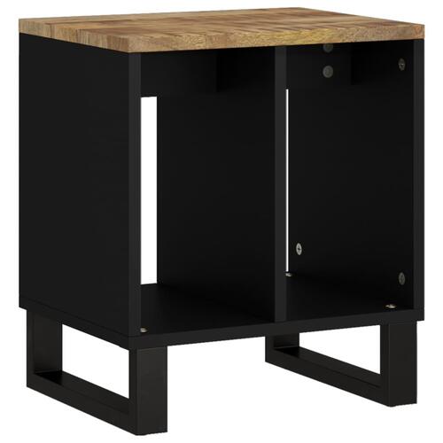 Sidebord 40x31x46 cm massivt mangotræ og konstrueret træ