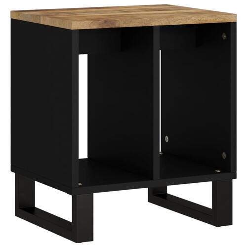 Sidebord 40x31x46 cm massivt mangotræ og konstrueret træ