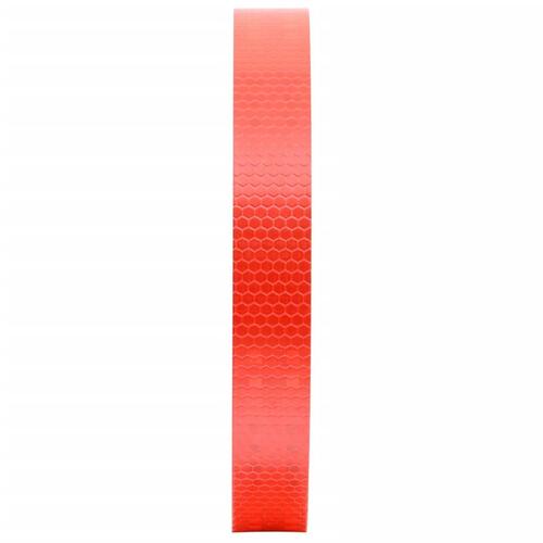 Reflekstape 2,5 cm x 50 m PVC rød