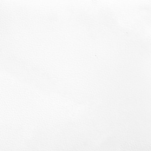 Sengeramme 140x200 cm kunstlæder hvid