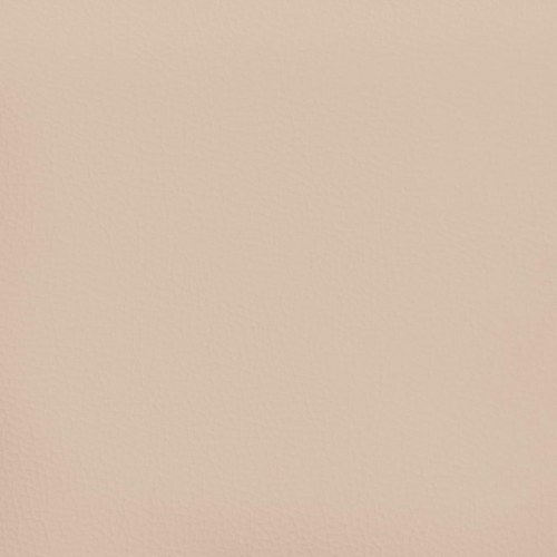 Kontinentalseng 180x200 cm kunstlæder cappuccinofarvet