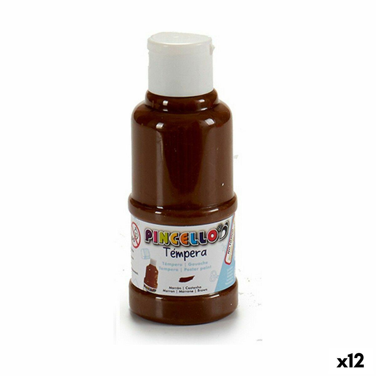 Tempera Brun 120 Ml 12 Enheder