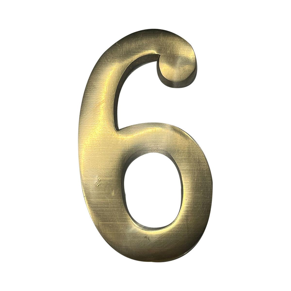 EDM Product husnummer 6 - gylden kobber