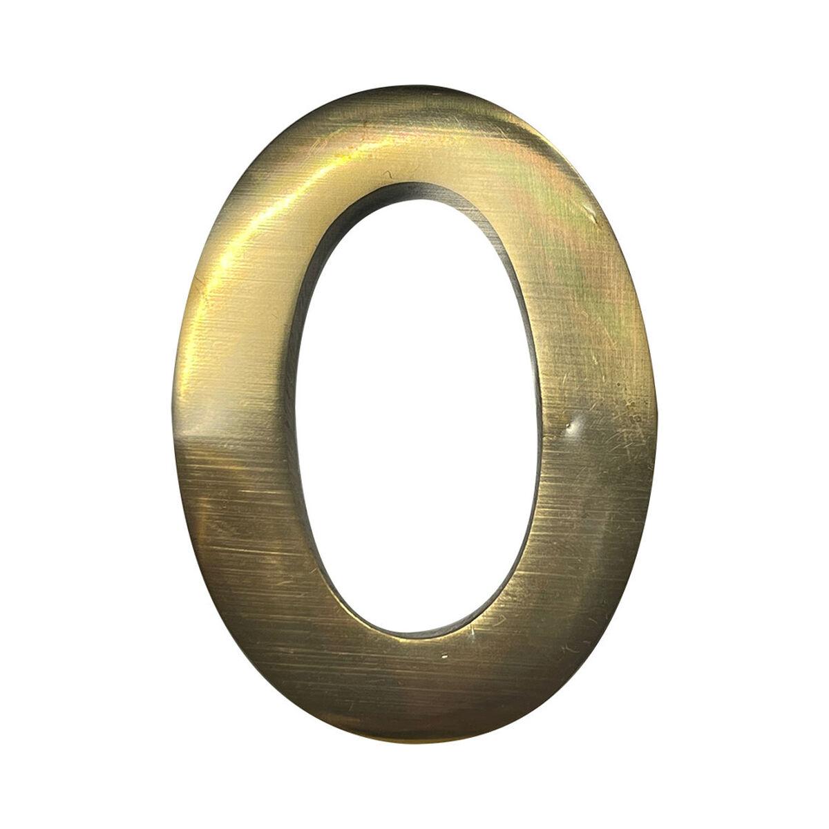 EDM Tal 0 - Gylden kobber husnummer