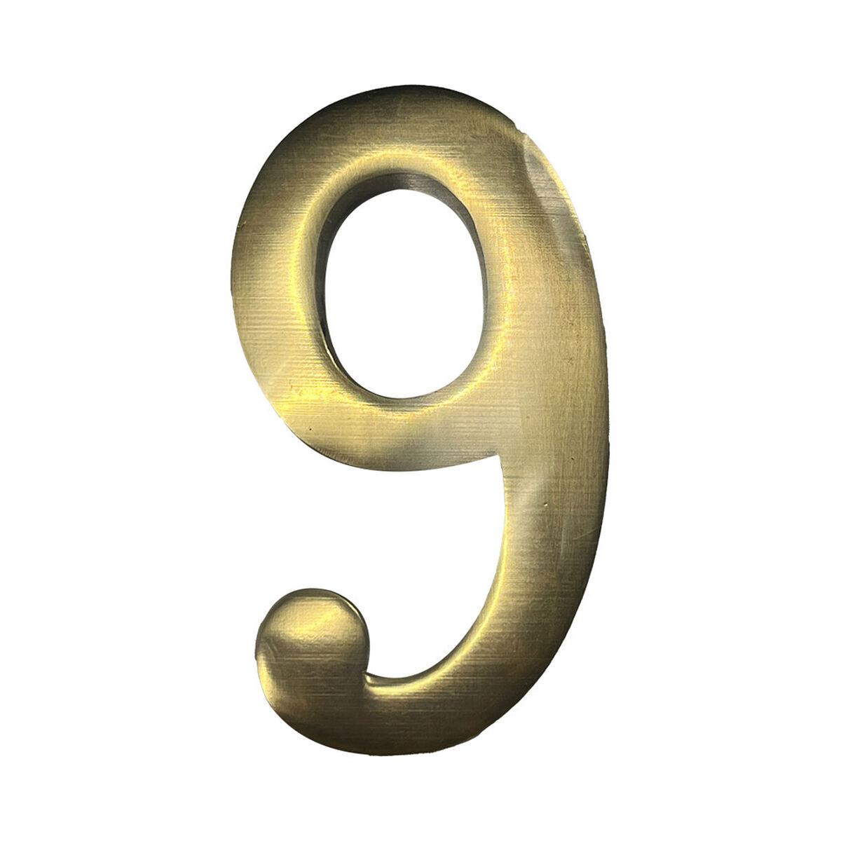 EDM Product husnummer 9 - gylden kobber