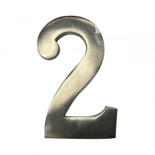 EDM tal 2 - husnummer i nikkel