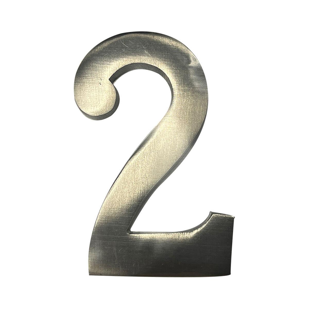 EDM tal 2 - husnummer i nikkel