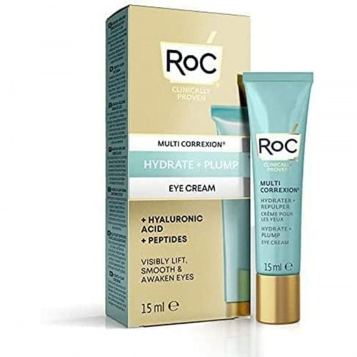 Øjencreme hyaluronsyre Roc Multi Correxion Hydrate + Plump 15 ml