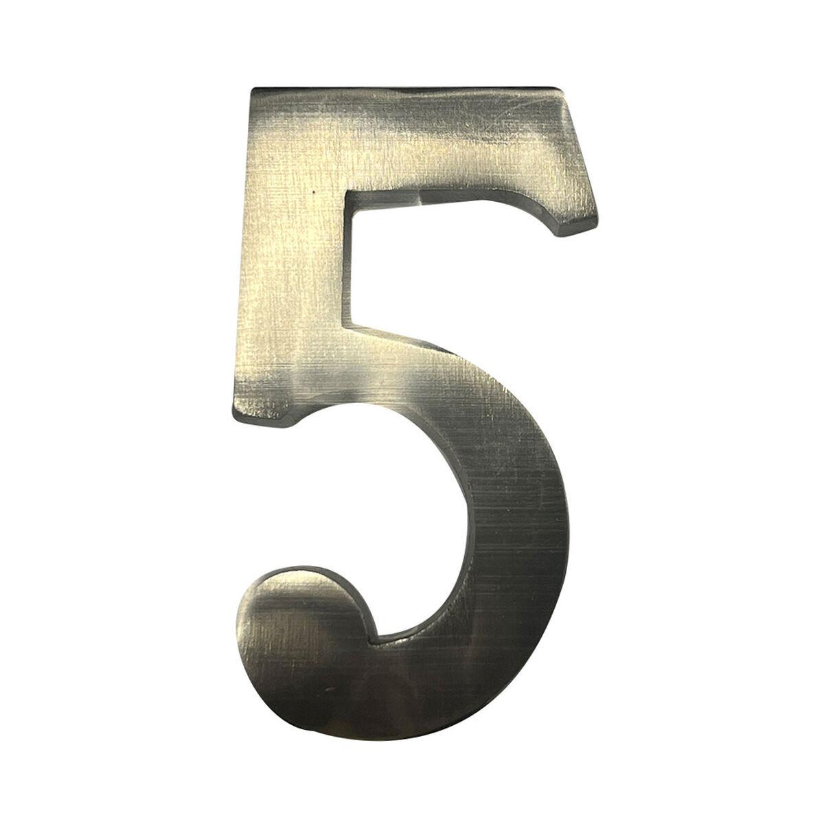 EDM Product husnummer 5 - nikkel, model 85047