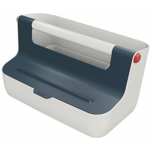 Opbevaringskasse Leitz Cosy Grå ABS 21,4 x 19,6 x 36,7 cm Bærehåndtag