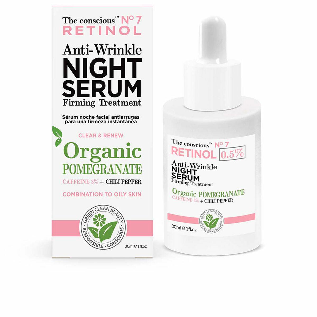Biovène The conscious Retinol Anti-Wrinkle Night Serum Organic Po