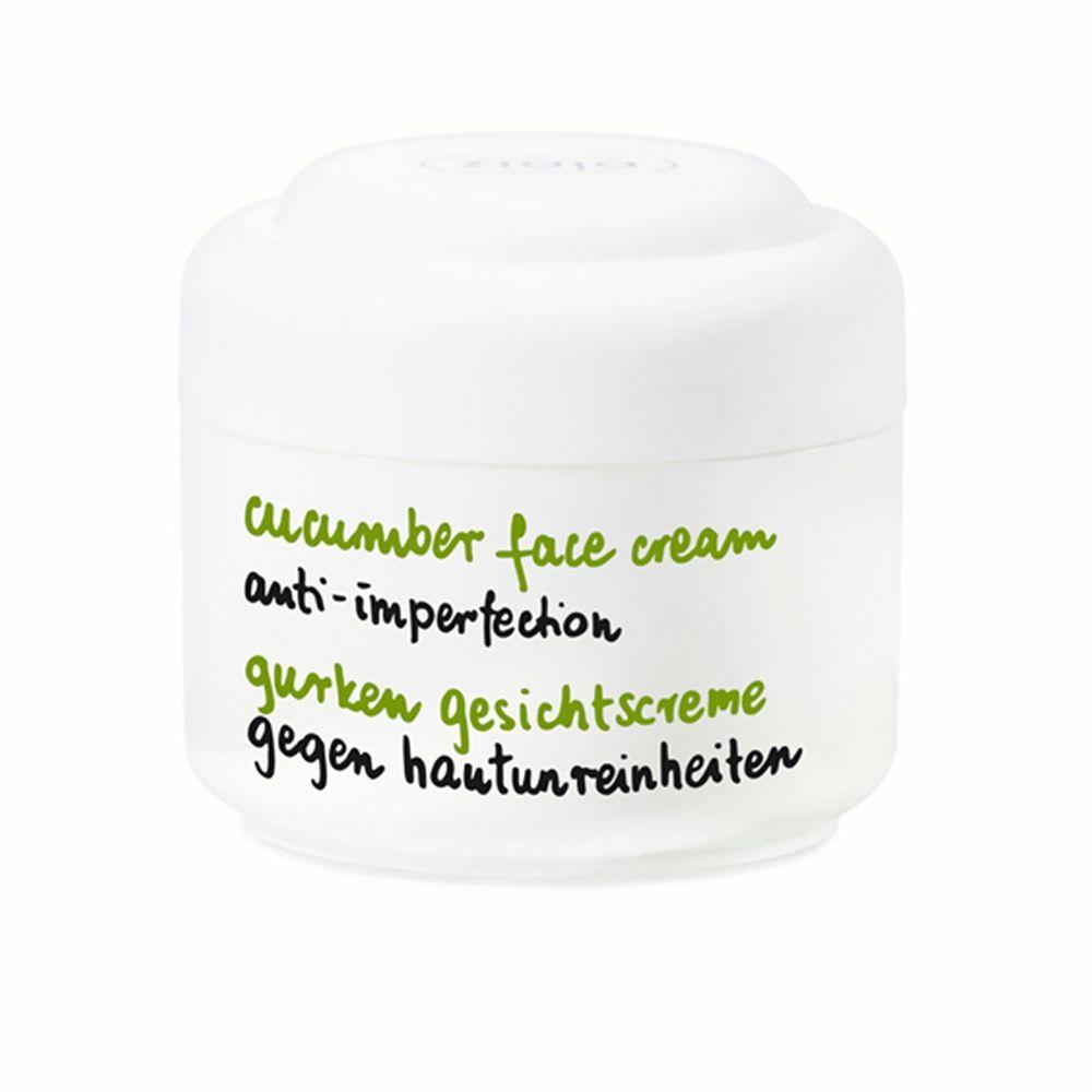 Ansigtscreme Ziaja agurk 50 ml - vegansk creme til alle hudtyper