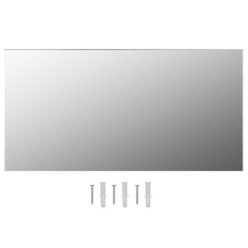Spejl uden ramme 120x60 cm glas