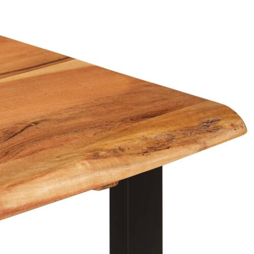 Spisebord 110x50x76 cm massivt akacietræ