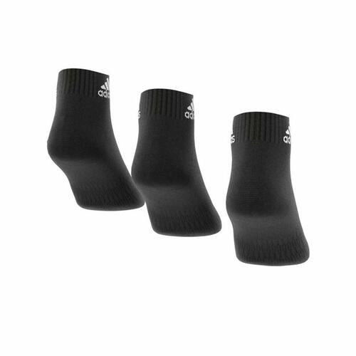 Ankelstrømper Adidas Cushioned 3 par Sort 43-45