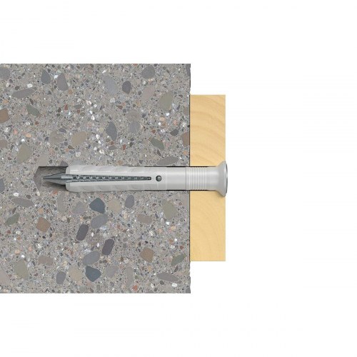 Fischer rawlplugs med skrue 6 × 80 mm - 50 stk.