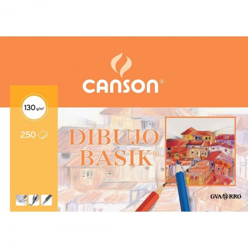 Bloco De Papel Vegetal Canson Basik A3 - 90gr - Papel De Desenho E Pintura Papel De Desenho Canson