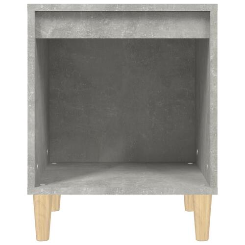 Sengebord 40x35x50 cm betongrå